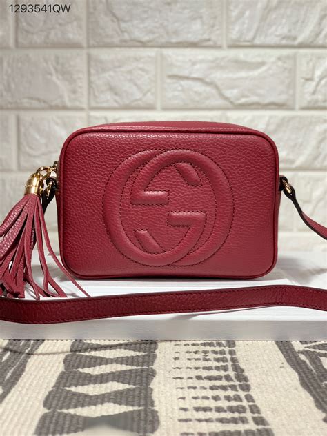 vintage burgundy gucci cross body|authentic Gucci crossbody bag unisex.